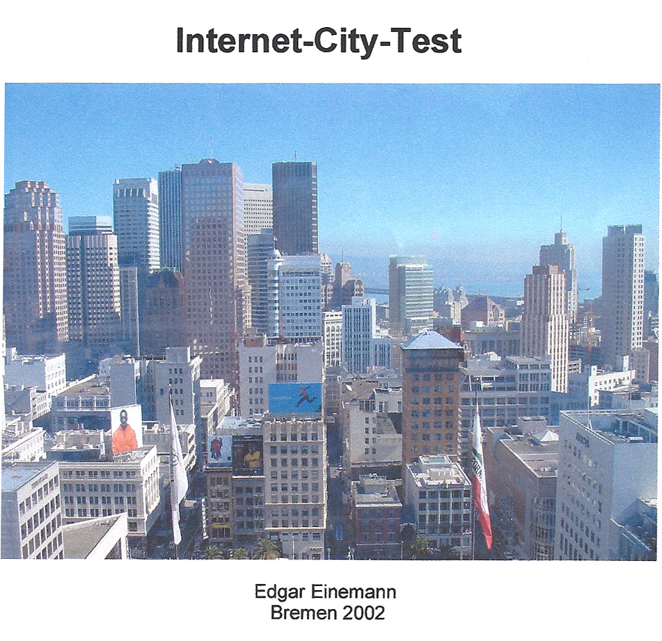 CD Internet City Test - Titel